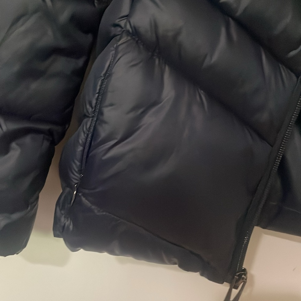 Navy Puffer jacket - Picture 3 of 9